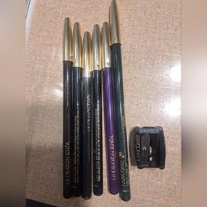 Lancome Le Crayon Khol eye pencils set of 6 with sharpener